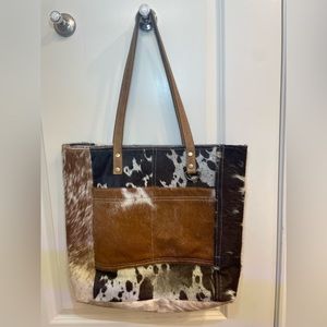 Myra Bag cowhide tote